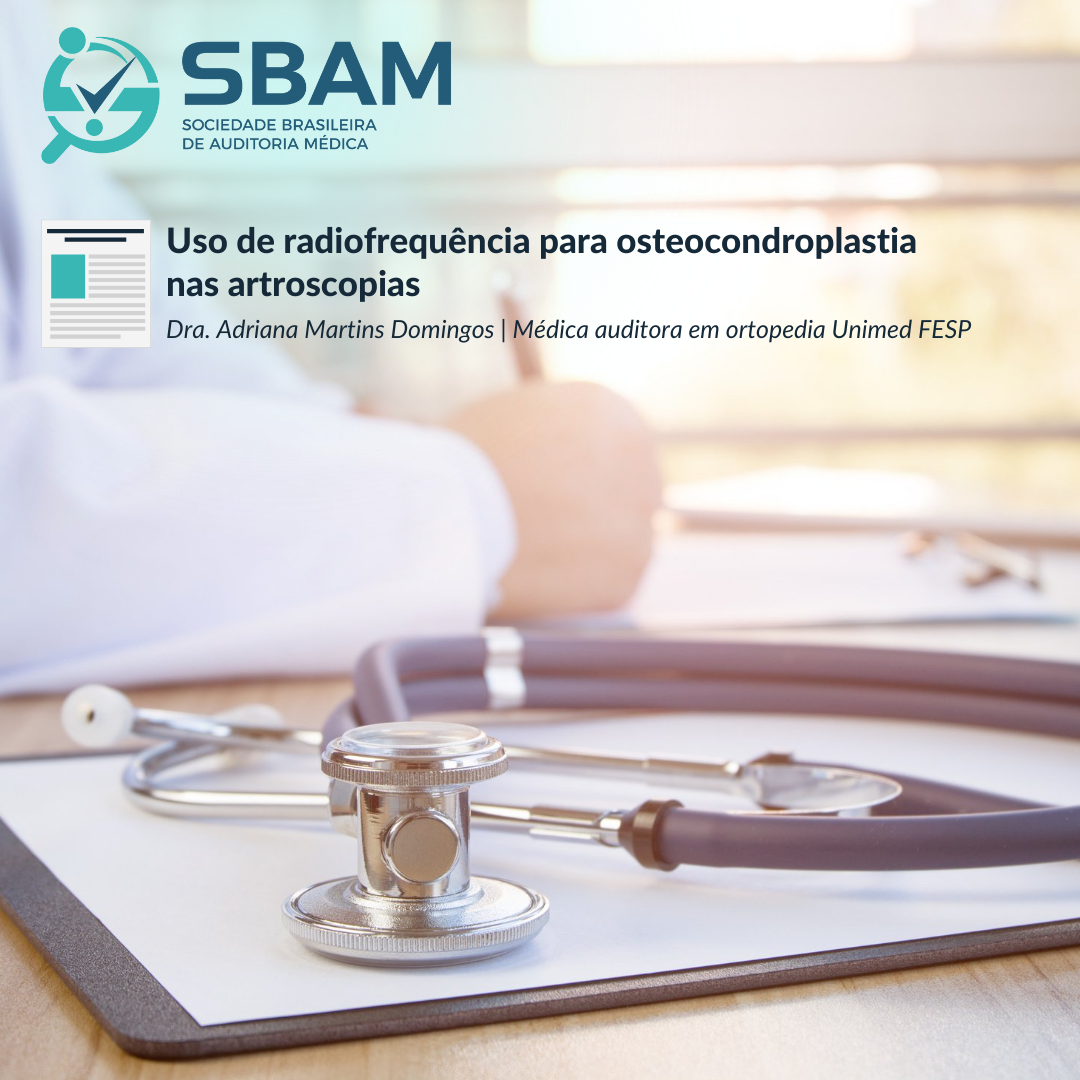 Uso de radiofrequência para osteocondroplastia nas artroscop...