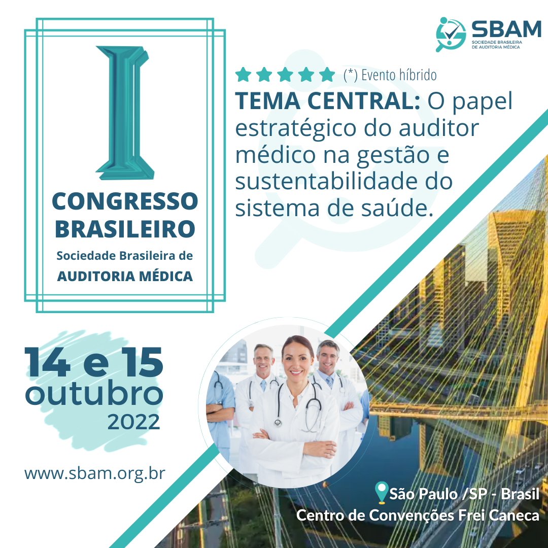 1º Congresso Brasileiro Sociedade Brasileira de Auditoria Mé...