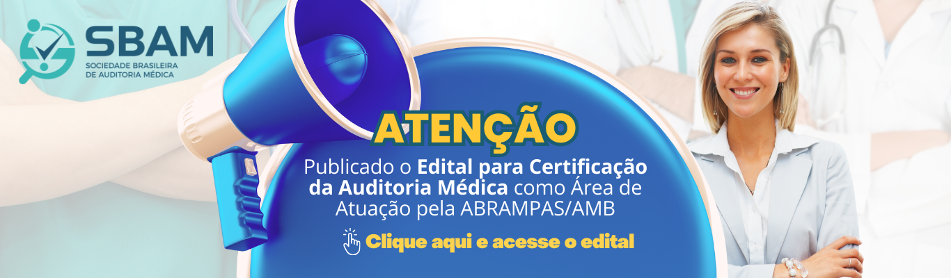 Edital para Certificação da Auditoria Médica