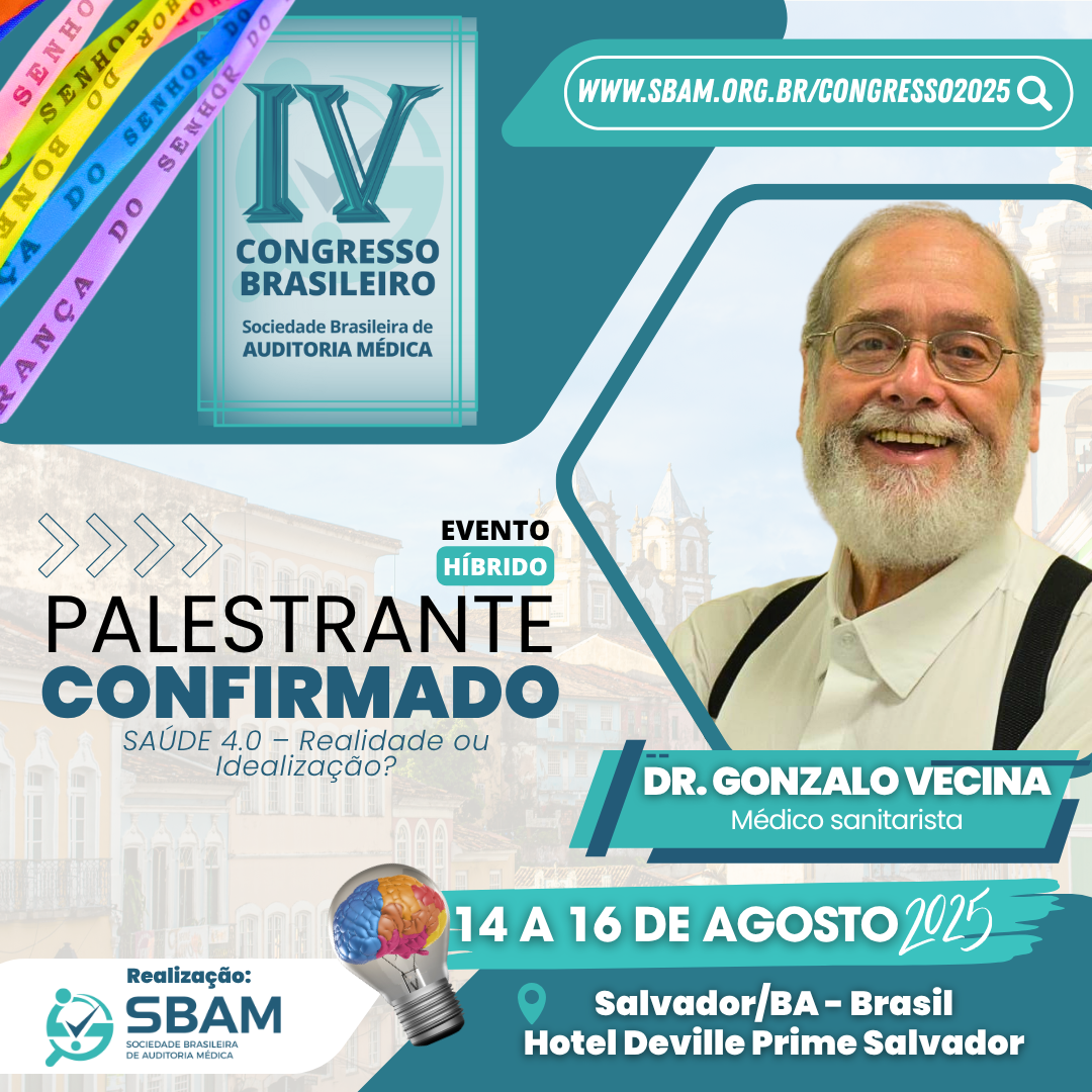 PALESTRANTE CONFIRMADO – IV CONGRESSO SBAM 2025 | Dr. Gonzal...