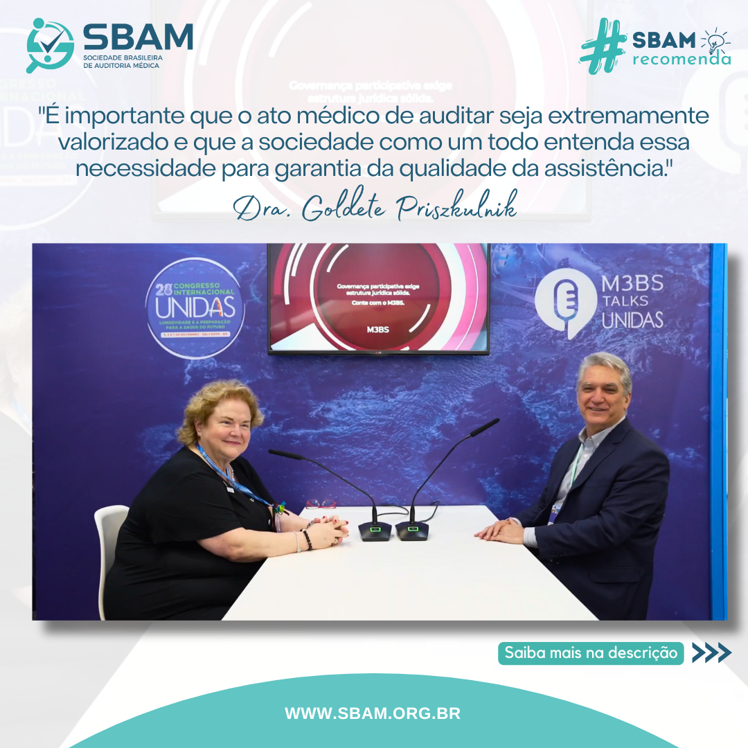 SBAM Recomenda | Entrevista com Dra. Goldete Priszkulnik no...